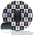 thumbnail image 4 of Disketp Nautical Anchors1 Small Mouse Pad 7.9x7.9 Inches,Washable Round Mousepad for Office Laptop Computer,Non-Slip Rubber Base Mouse Pads for Wireless Mouse, 4 of 8