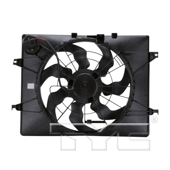 TYC 622630 Dual Radiator and Condenser Fan Assembly For 11-13 Optima Sonata Fits select: 2011-2014 HYUNDAI SONATA, 2011-2013 KIA OPTIMA