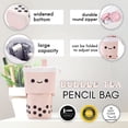 thumbnail image 2 of 61 Piece Kids Kawaii Stationary Set, Aesthetic School Supplies with Pink Pencil Case, Boba Tea, 2 of 5