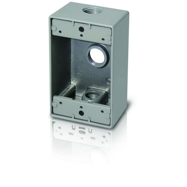 Westgate 1 Gang W P Box 5 1 2 X Config Hubs 2 Deep Walmart Com Walmart Com