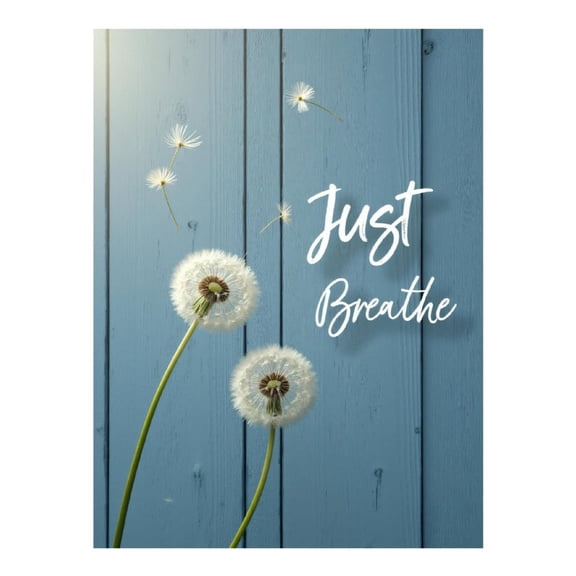 Diamond Art Kit for Adults, Calm Dandelion Inspiration Wall Art Diamond Painting for Adults Beginners, DIY Diamond Art Painting Kits, 5D Diamond Painting Crafts for Home Decor 12x16 Frameless