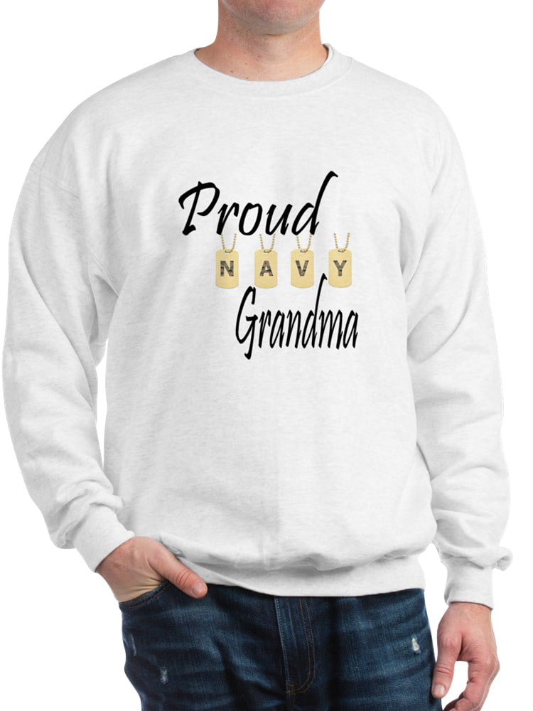Classic Crew Neck Sweatshirt Proud Grandma 2 Marines CafePress 