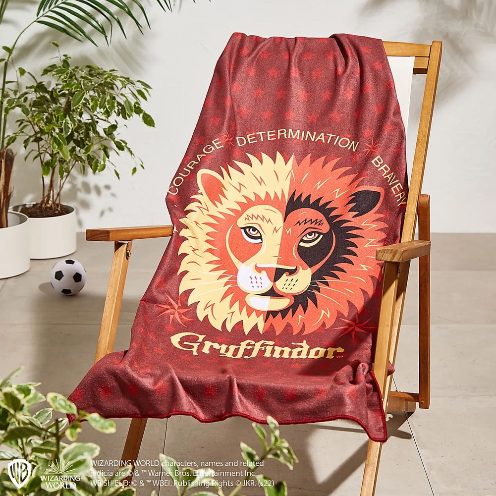 Harry Potter Gryffindor Beach Towel