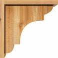 thumbnail image 3 of 8"W x 14"D x 14"H New Brighton Rough Sawn Corbel w/Backplate, Western Red Cedar, 3 of 9