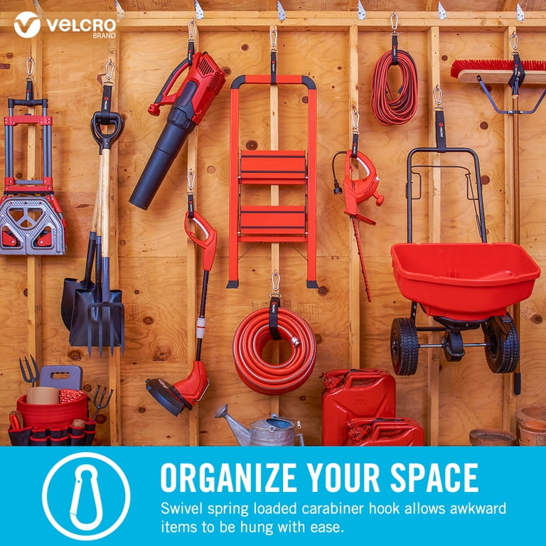 Velco Storage Racks Velcro Easy Hang Strap VELCRO Brand Magnetic Straps - Hold 10lbs ...