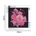 thumbnail image 2 of pitrice DIY Rose Stitch Color Flower Needlework 5D Resin Diamonds Embroidery Painting Picture, 2 of 6