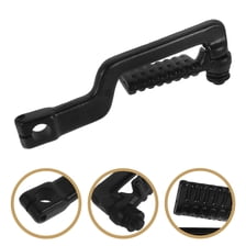 2-Pack Fat Foot Pegs For Yamaha PW50 / PW80 / TW200 & Honda XR/CRF 50/70 – Black Aluminum, 8mm Bolt