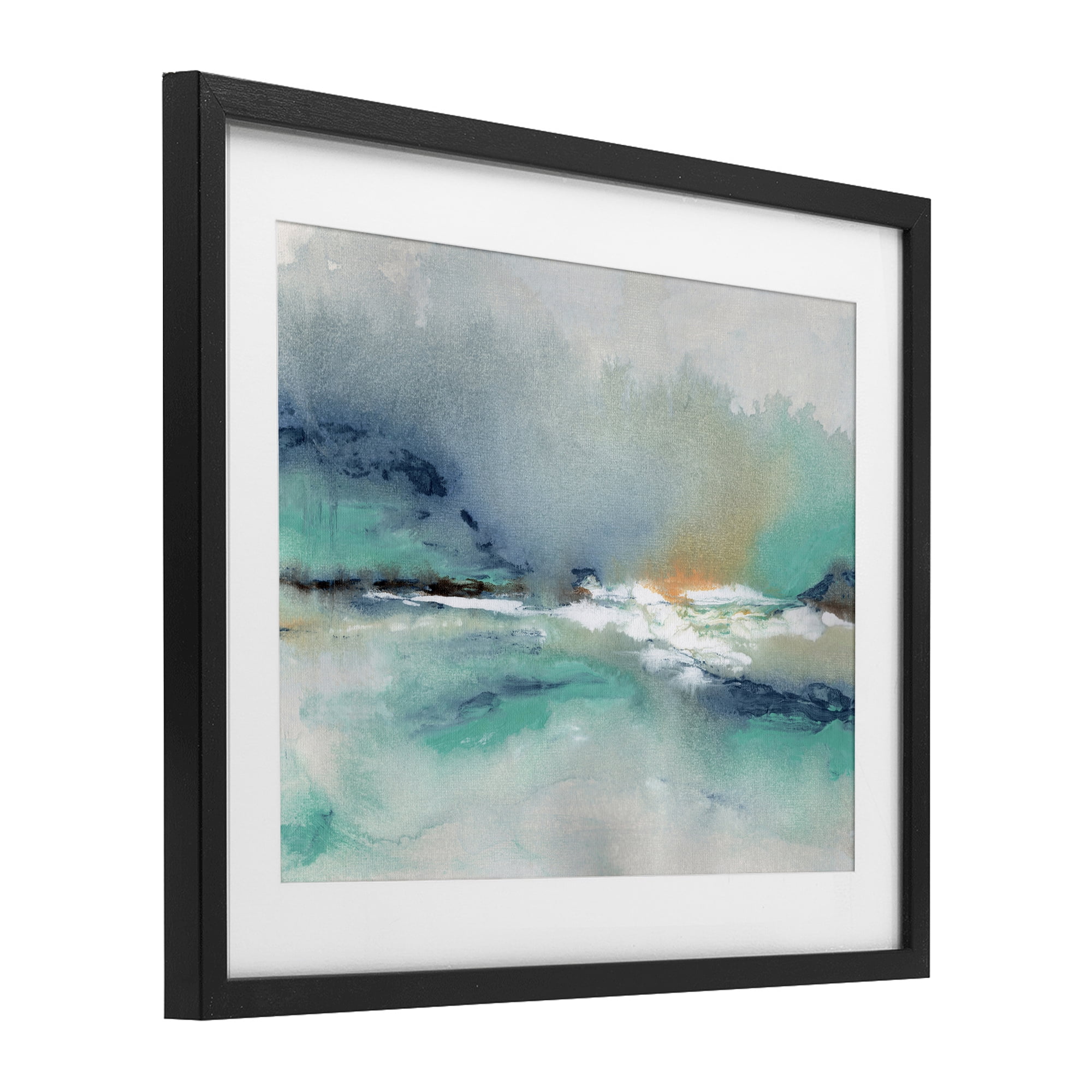 Stupell Industries Sun Bleached Crossing Black Framed Print Under Glass, design by NLS Design