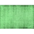 thumbnail image 1 of Ahgly Company Indoor Rectangle Abstract Emerald Green Modern Area Rugs, 2' x 5', 1 of 4