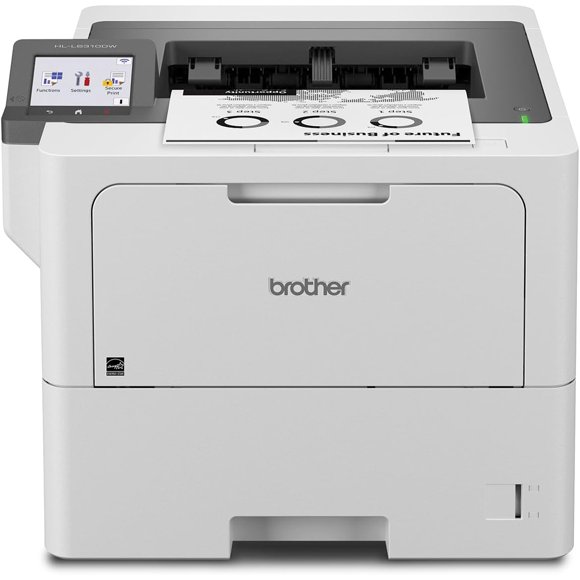 Brother HL-L6310DW Desktop Wireless Laser Printer - Monochrome - 52 ppm Mono - 1200 x 1200 dpi Print - Automatic Duplex Print - 620 Sheets Input - Ethernet - Wireless LAN - Wi-Fi Direct