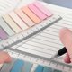 thumbnail image 5 of 1200 Pcs Sticky Tabs, Repositionable File Tabs Colored Writable Rectangle Bookmarks With Ruler For, 5 of 5