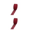 thumbnail image 2 of Inteprter Cinta de encaje de moda - Cinta de regalo artesanal con patrón duradero y hermoso Cinta decorativa fácil de E3-7 rojo vino E3-7 vino tinto 2Conjunto, 2 of 6