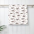 thumbnail image 4 of Kdxio Hand Towel Dachshund Dog for Bathroom Kitchen Fingertip Bath Towels 27.5 x 16 Inch Home Hotel Gym Laundry Room, 4 of 5
