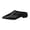 Black, variant on Women's Pointed Toe Slides Korean Style Flat Sole Slingback Heeled Sandals Spring Summer Outdoor Casual Slippers with Elastic Band Comfort Fit