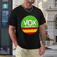 thumbnail image 4 of Spain Vox Dashing Men's Cotton Short Sleeve HD Print Tee for Casual T-Shirt Crew Neck Top Black XL, 4 of 7