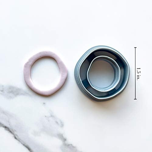 UNICRAFTALE 4Pcs Polymer Clay Cutters Set - Leaf & Flower Shapes For Jewelry Making