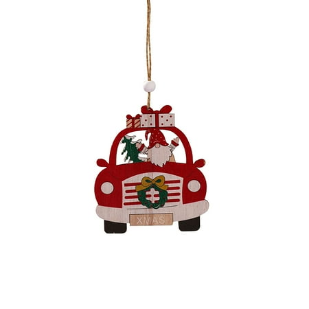

Veki Pieces Christmas Wooden Ornaments Wooden Ornaments Christmas Wood Decors Christmas Tree Home Decor Acrylic Chandelier Garland