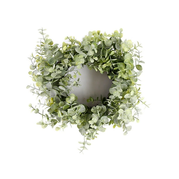 Artificial Wreath Garland Plants Foliage Rattan Flowers Ivy Wall Wedding Decor Walmart Com Walmart Com