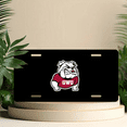 thumbnail image 6 of 1 Pcs 2D Flat License Plate Covers & Frames, GWU Bulldog For Decorative Front, Waterproof For Decoration Aluminum License Plate Covers & Frames Cover For Men Women, 12" X 6", 6 of 7