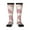2 Black-1, variant on Sparkling Ice Cream Pattern Women’s Knee High Crew Socks,Trouser Socks Comfortable, Breathable, Moisture-Wicking and Soft