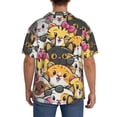 thumbnail image 3 of Kdxio Men'S Hawaiian Shirt For Men Short Sleeve Shirt Cute Cat Cartoon Summer Casual Holiday Beach Button Down T-Shirts, 3 of 5