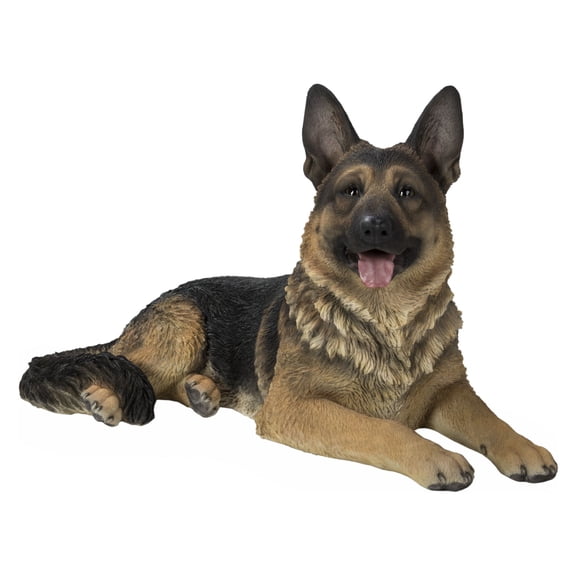 Hi-Line Gifts 30" Lying German Shepherd Outdoor Garden Statue