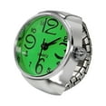 thumbnail image 2 of Honrane Finger Watch Mini Adjustable Elastic Strap Quartz Movement Jewelry Clock Women Men Finger Watch Daily Wear, 2 of 8