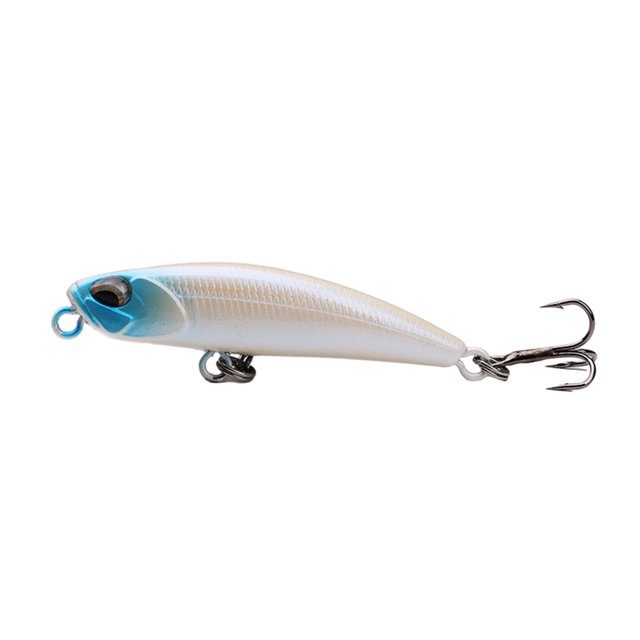 CSChome Appât Bionique Factice Couleur Vive Design Simulation Coule Lentement Yeux de Poisson 3D avec Hameçon Matériel de Pêche