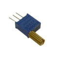 thumbnail image 1 of 1M Ohm Multi-turn Trimmer potentiometer 3296 w/ handle - Pack of 2, 1 of 3