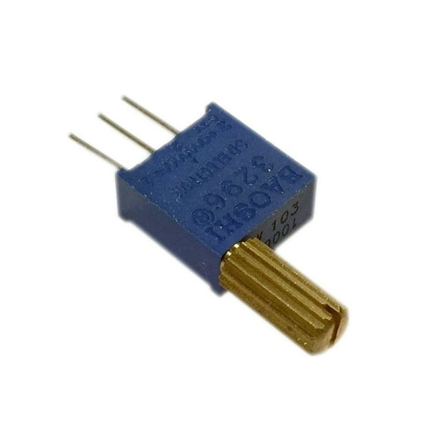 1M Ohm Multi-turn Trimmer potentiometer 3296 w/ handle - Pack of 2