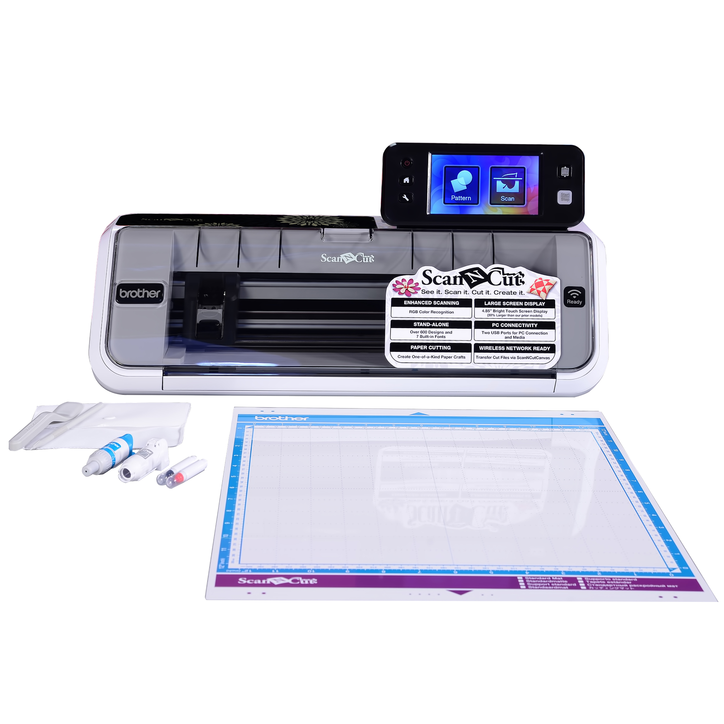 Brother Used ScanNCut2 Home and Hobby Cutting Machine, RCM350