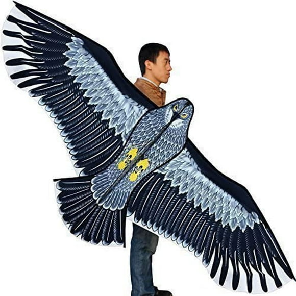 HENGDA KITE 71 Pouces Strong Eagles Énorme Débutant Eagle Kites pour Enfants et Adultes Polyester