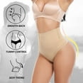 thumbnail image 3 of VASLANDA Womens Waist Cincher Body Shaper Trainer Girdle Faja Tummy Control Underwear Shapewear Thong Panty, 3 of 7