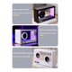 thumbnail image 1 of Portable Retro Bluetooth Speaker Clock Wireless HiFi Transparent Soundbar with RGB Light TF Card Audio Music Player B G, 1 of 5