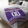thumbnail image 5 of Minnesota Throw Blanket Custom Name and Number Blanket for Men Women Boy Gifts, 5 of 5