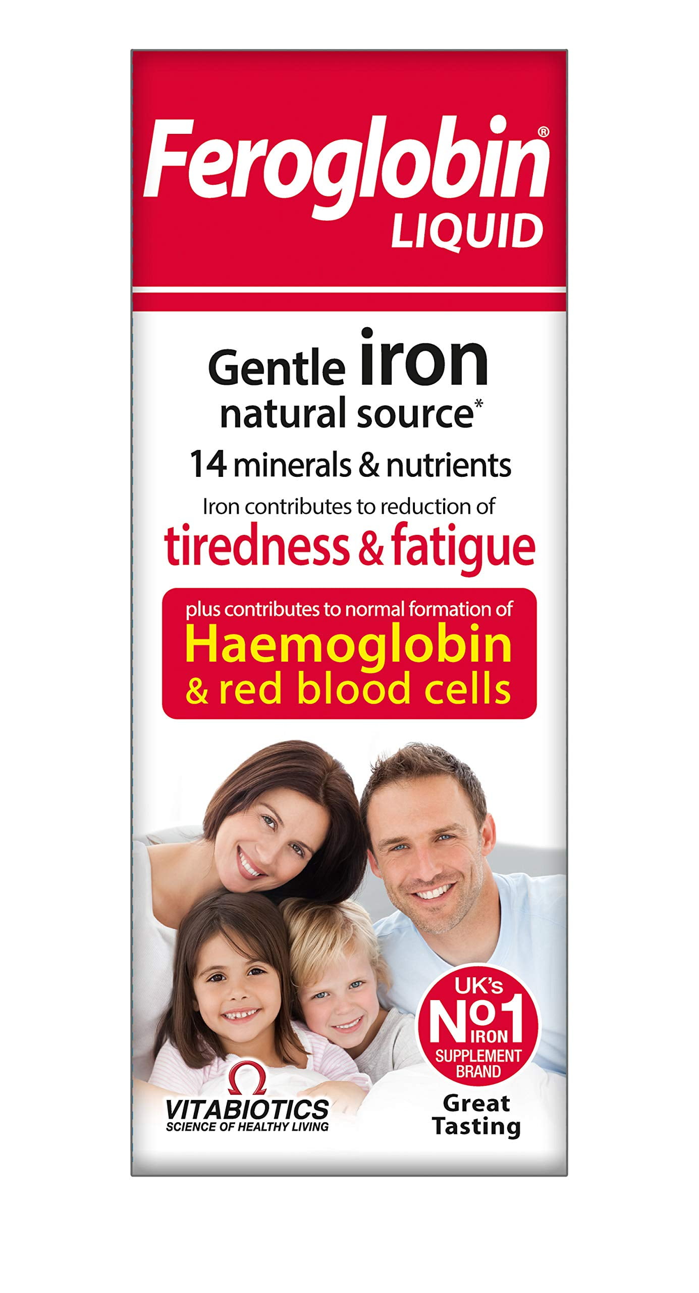 Feroglobin Gentle Iron and Nutrient Liquid 200 ml
