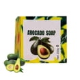 thumbnail image 1 of Avocado Soap Avocado Nourishing Bath Bar Skin Brightening Soap 100g, 1 of 5