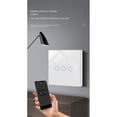 thumbnail image 1 of Tuya Zigbee Smart Switch Touch Light Switch Zero Fire Line 3 Switch, 1 of 5