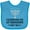 Turquoise, variant on Inktastic My 1st Hanukkah Celebration Boys or Girls Baby Bib