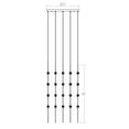 thumbnail image 4 of Sonneman 2168.13C Constellation 21" Wide Chandelier - Nickel, 4 of 4