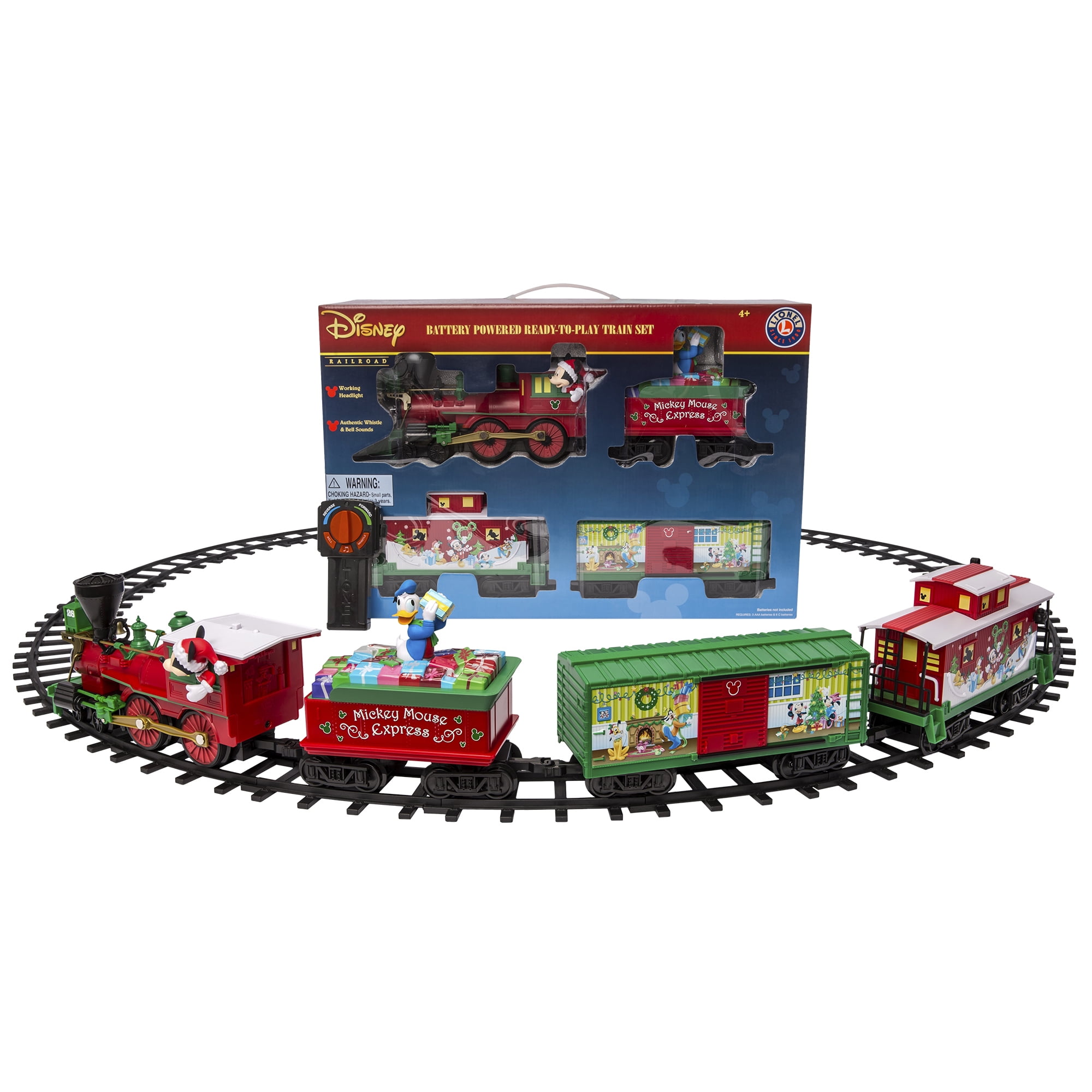Lionel Large Scale Seasonal Disney Mickey Mouse Express with Remote