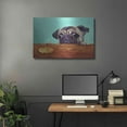 thumbnail image 5 of Luxe Metal Art 'Dilemma' by Lucia Heffernan, 36"x24", 5 of 9