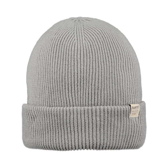 BARTS Gorra Unisex - Kinabalu Beanie, Talla única, unicolor Gris claro