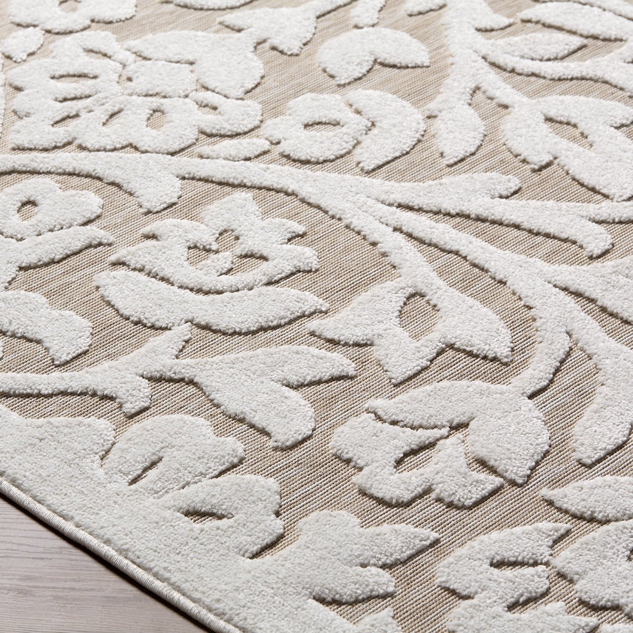 My Texas House Rosalie Natural Area Rug, 7 ft 9 in x 10 ft