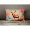 thumbnail image 2 of Deer Stag Throw Pillow, 2 of 4