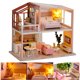 thumbnail image 4 of Casa de Muñecas ANGGREK Tela de Madera Durable DIY, 4 of 8