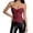 Wine, variant on LEAVINGSUO Corset Tops for Women Vintage Court Style Plaid Strapless Shaping Top Boned Slim Waist Pointed Hem Bustier Club Daily Outfit Blue S