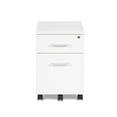thumbnail image 2 of OFM CL-MBF-WHT Fulcrum Series Locking Pedestal, Mobile 2-Drawer Filing Cabinet, White, 2 of 7