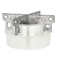 thumbnail image 3 of Titanium Alcohol Stove Stand | Camping Stove Rack | Outdoor Stove Support | Stainless Steel Cross Stand (1 Piece), 3 of 4