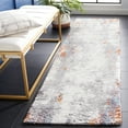 thumbnail image 3 of Safavieh  Berber Shag Chandita Rug Blue Rust/Ivory 9'  x  12' 9' x 12' Indoor Living Room,Bedroom,Dining Room Rectangle, 3 of 8